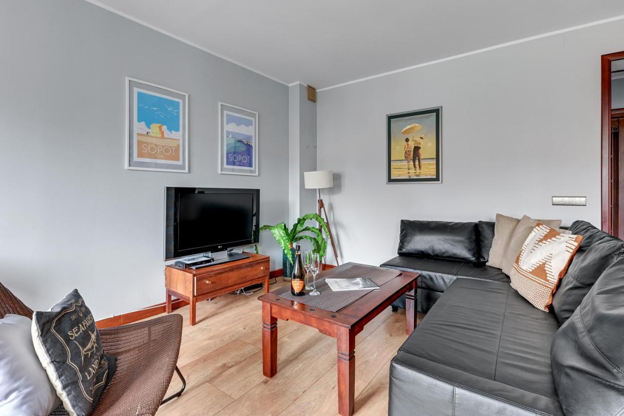 Lion Apartments - Blue Dune With Sunny Terrace Sopot Ngoại thất bức ảnh